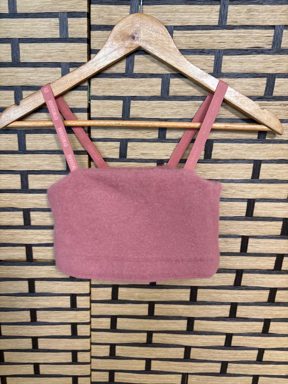 Gymshark Whitney Simmons Pink Eyelash Bandeau Bra Size‎ XS